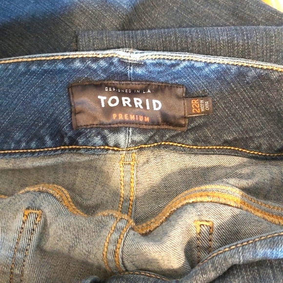 TORRID | Women's Jegging Jeans Blue Size 22 R - Picture 9 of 12
